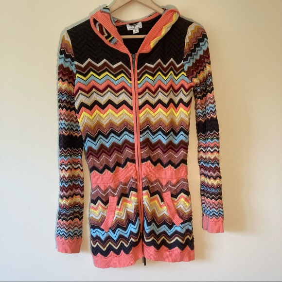 Missoni for Target zipper hood cardigan - Picture 1 of 4